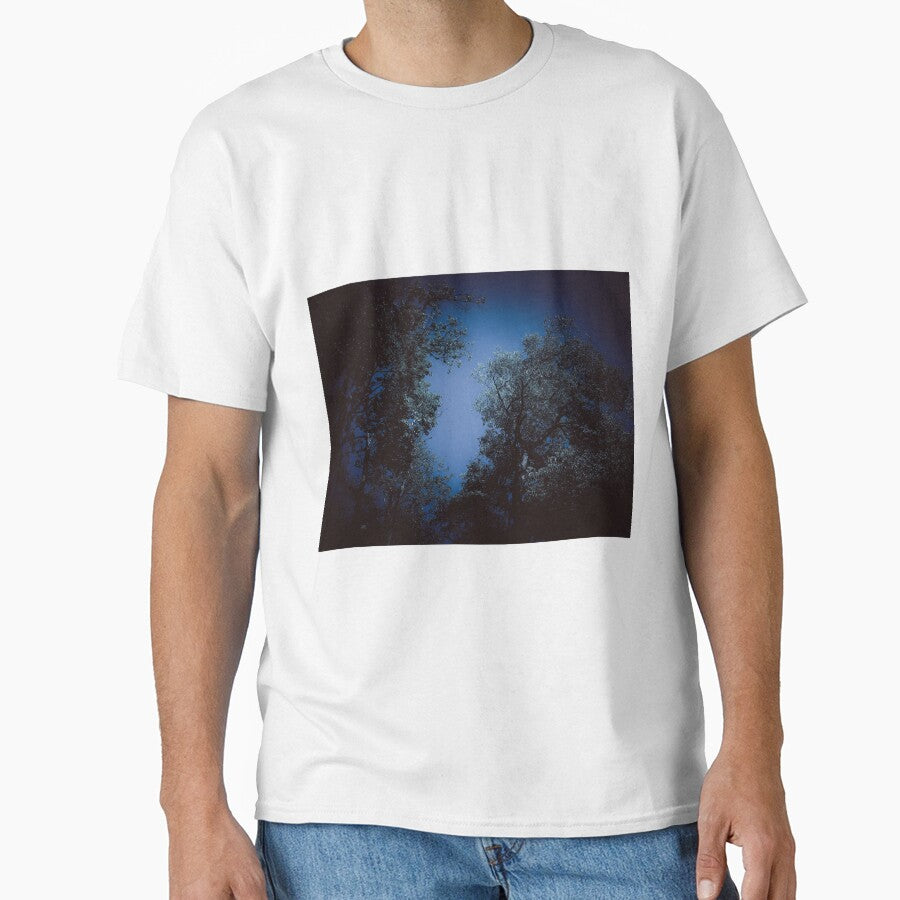 dazecore aesthetic trees blue sky green leaves aesthetic darker vin by sielexis