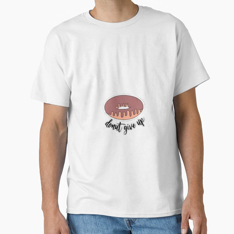 Donut give up pun sticker . by sahereative-03