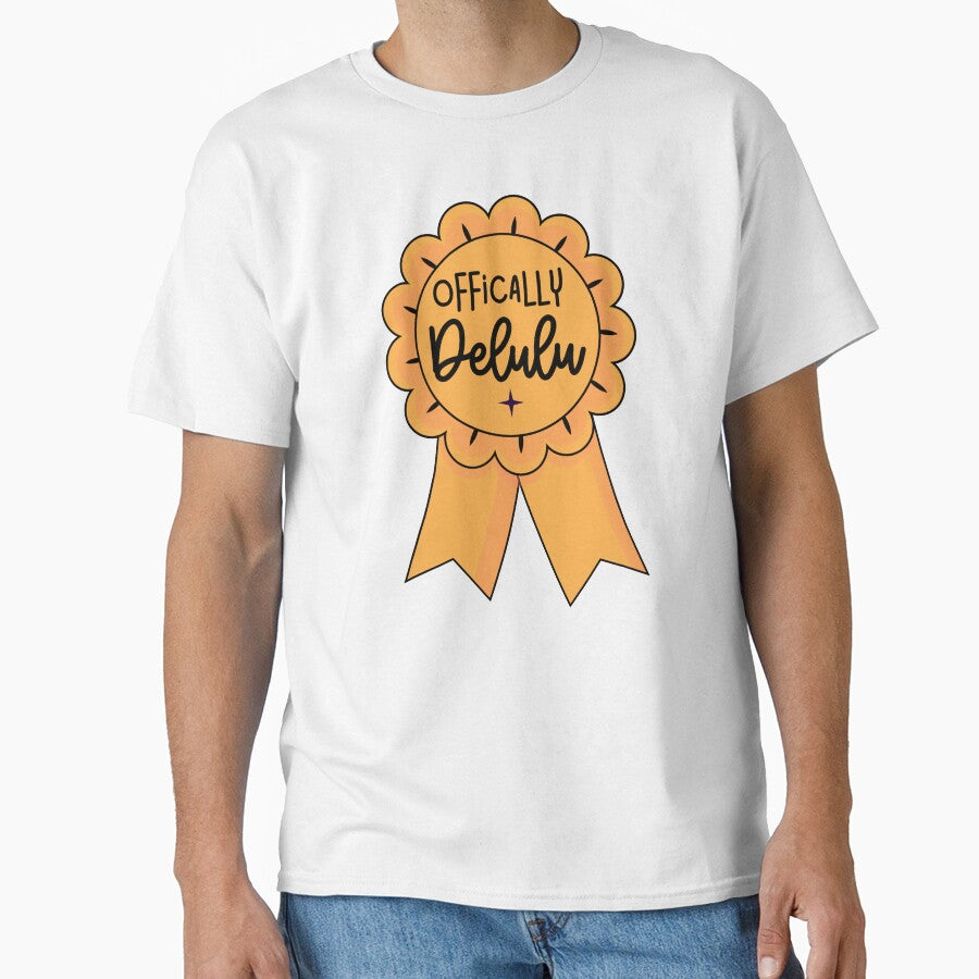 Officially Delulu Rosette by GlitterArtySVG
