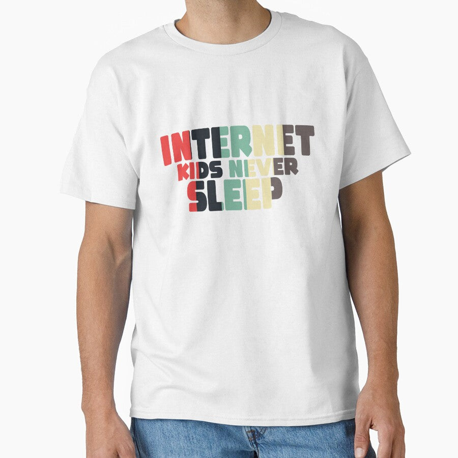 Internet Kids Never Sleep Geek Funny Gifts by MillanMarketing