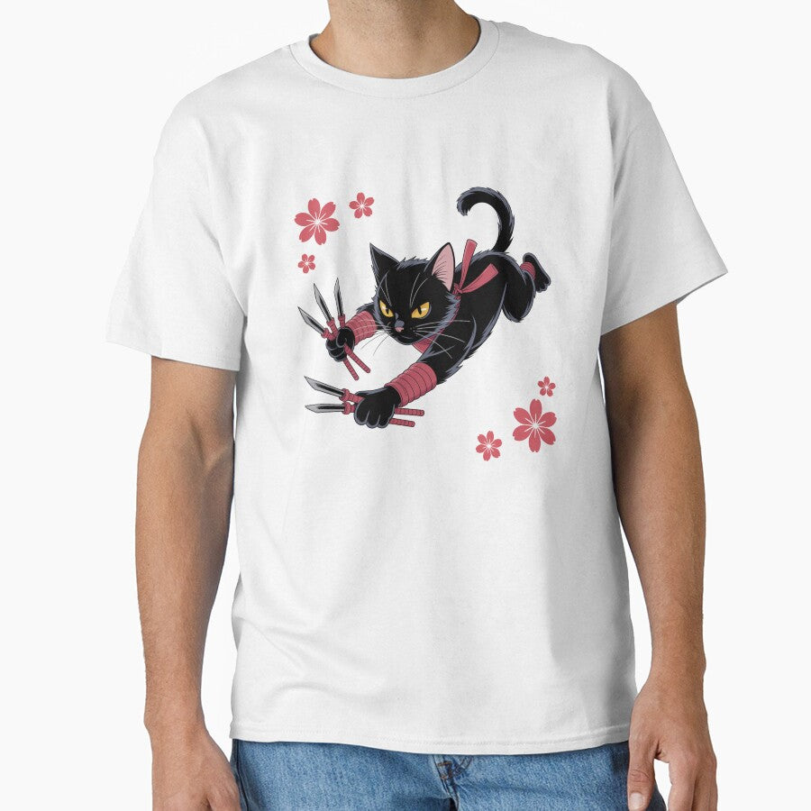 Black Samurai Cat by NicolasGlowArt