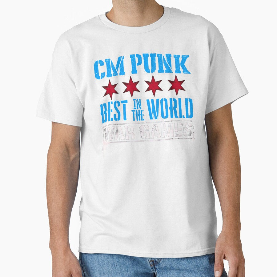 CM Punk T-Shirt WWE Best In The World CM Punk Survivor Series War Games T-Shirt by WrestlingZone