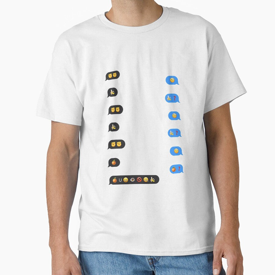 Classic Knock Knock Joke spelled in Emojis by HBBArtShop