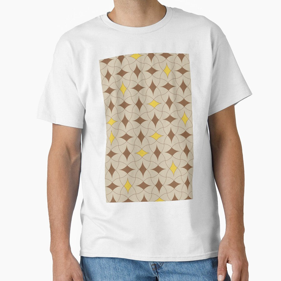 Earth Tone Diamond Modern Mid Century Geometric Pattern Scandinavian Rustic Interior 07 by BONBcreative