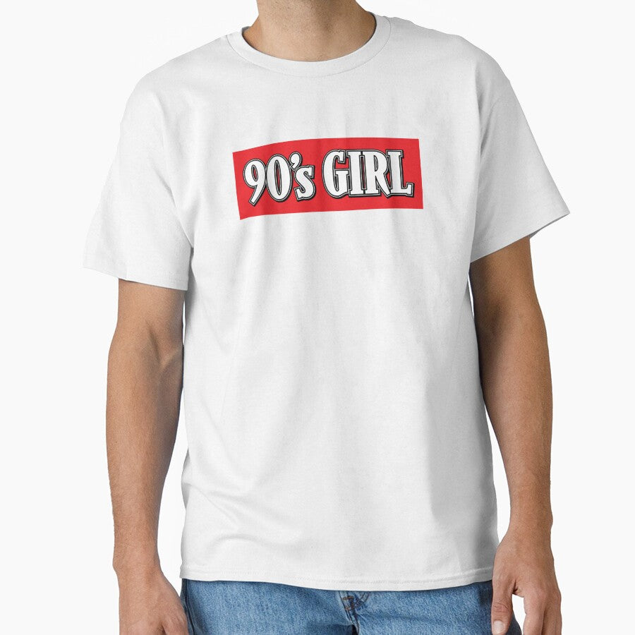 90's Girl (Red Background) by RubenRomeroDG