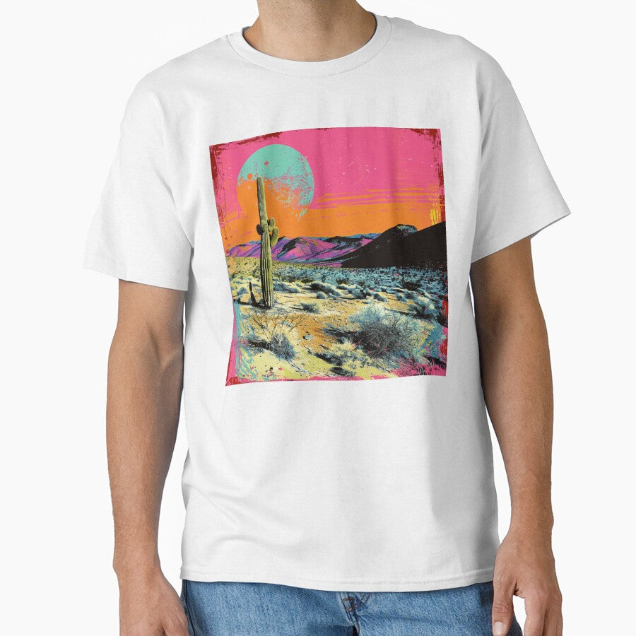 Desert Planet Retro Pop Art 6 by AstroRisq