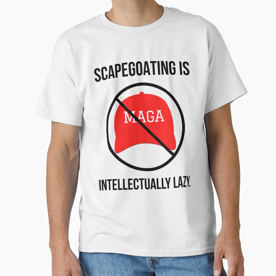 Scapegoating is intellectually lazy. by Rachel the Artist