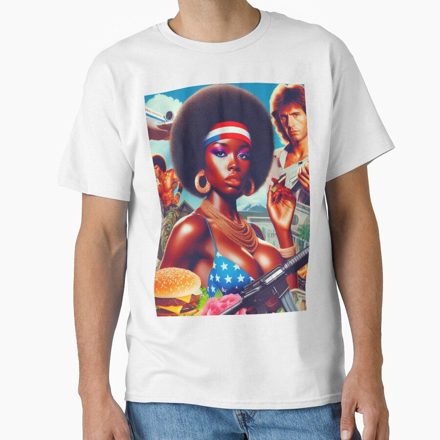 Collage 80s Action Woman by PulpVintage