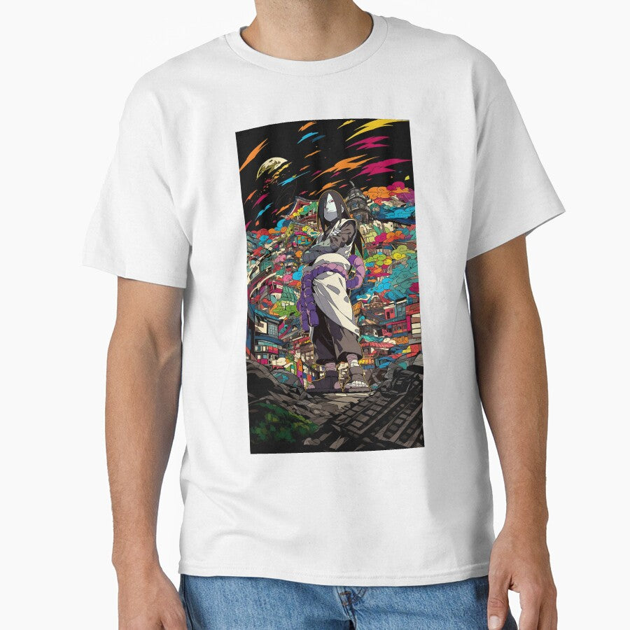 Orochimaru Neon Village Anime Aesthetic Art Print | Dark Snake Ninja Art by Dyan4