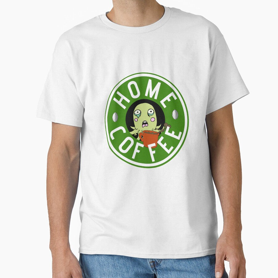 Coffee at home, fun t-shirts for women and men gift idea coffee mug by Whiskylover