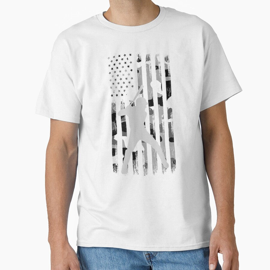 Baseball Player American Flag Usa Camo Patriotic Graphic T S by trungnhat2021