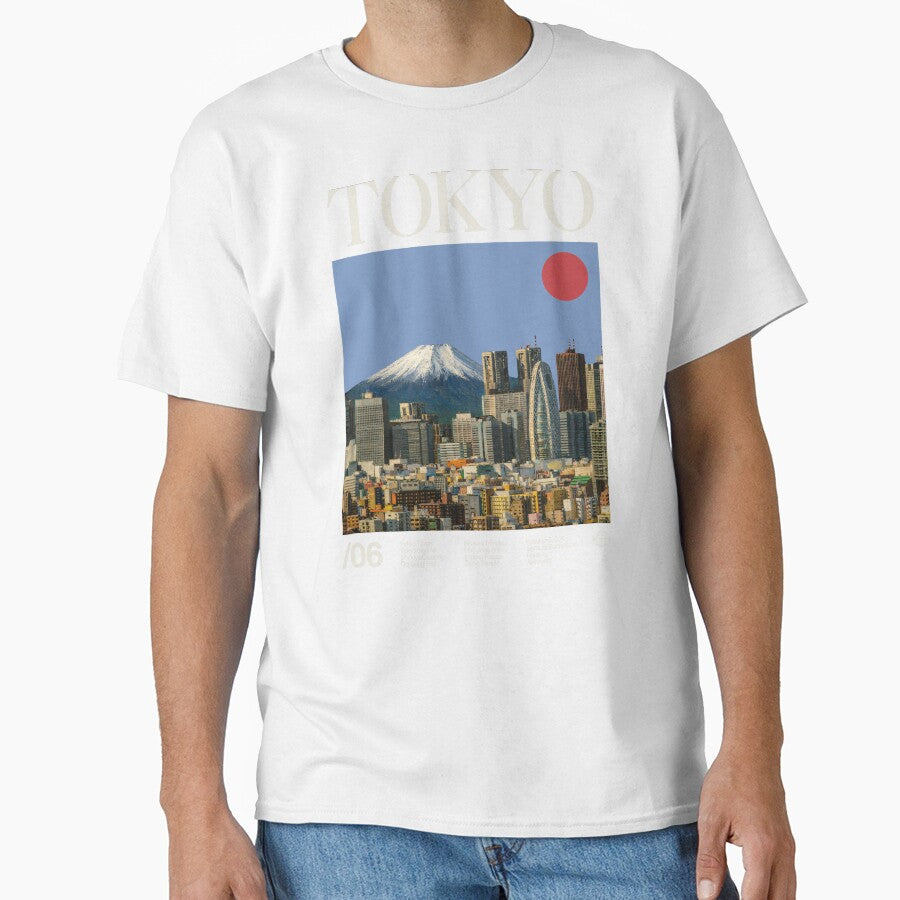 Tokyo Minimalist Aesthetic Dark Colour by moyjoystudio
