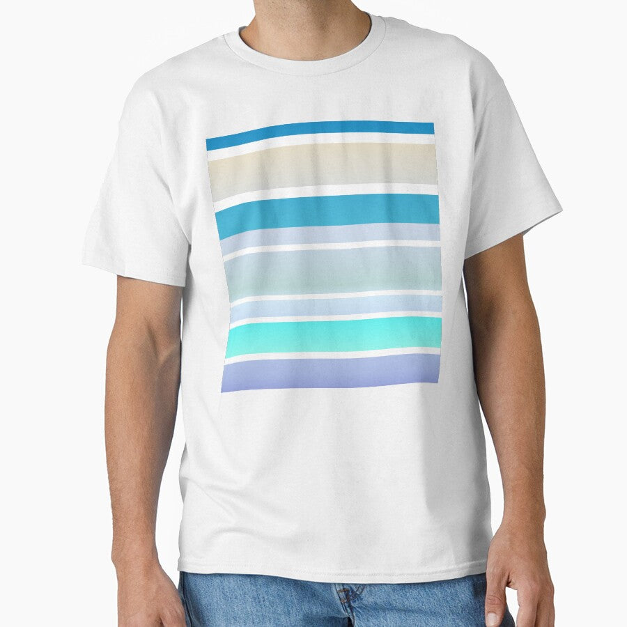 Minimalist blue striped | minimalist colors by lausn
