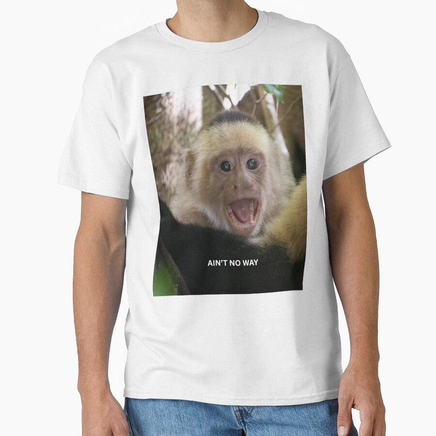 Aint No Way Monkey Meme Funny Reaction Meme Shocked Viral Meme by WildFrameNature
