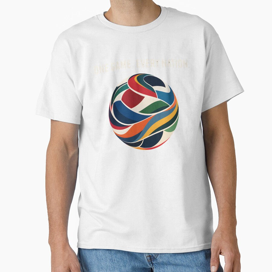 One Game Every Nation Soccer Shirt – Global Football Unity Design Summer 2026 by Lyutee