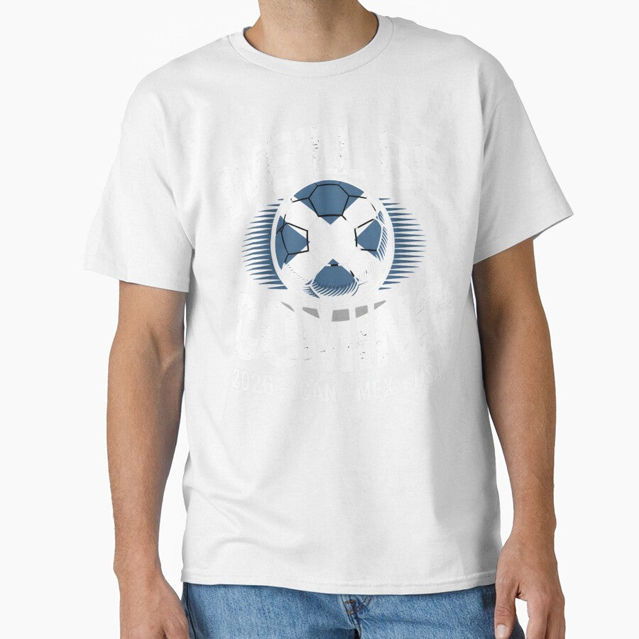 We’ll Be Coming 26 International Football Supporters Tee by BelindaVDavis