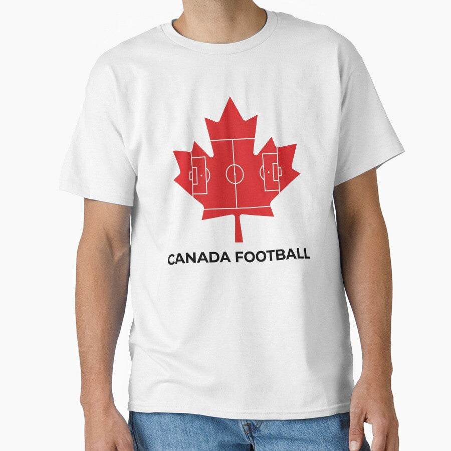 Canada Football Pitch Maple Leaf Graphic by ryanguas
