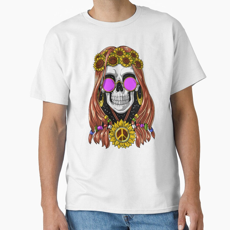 Hippie Skull by underheaven