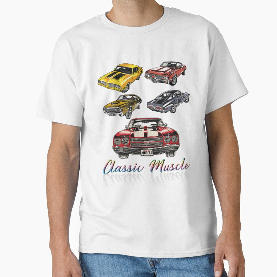 Classic Car American Muscle Cars Novelty by RomanceCult