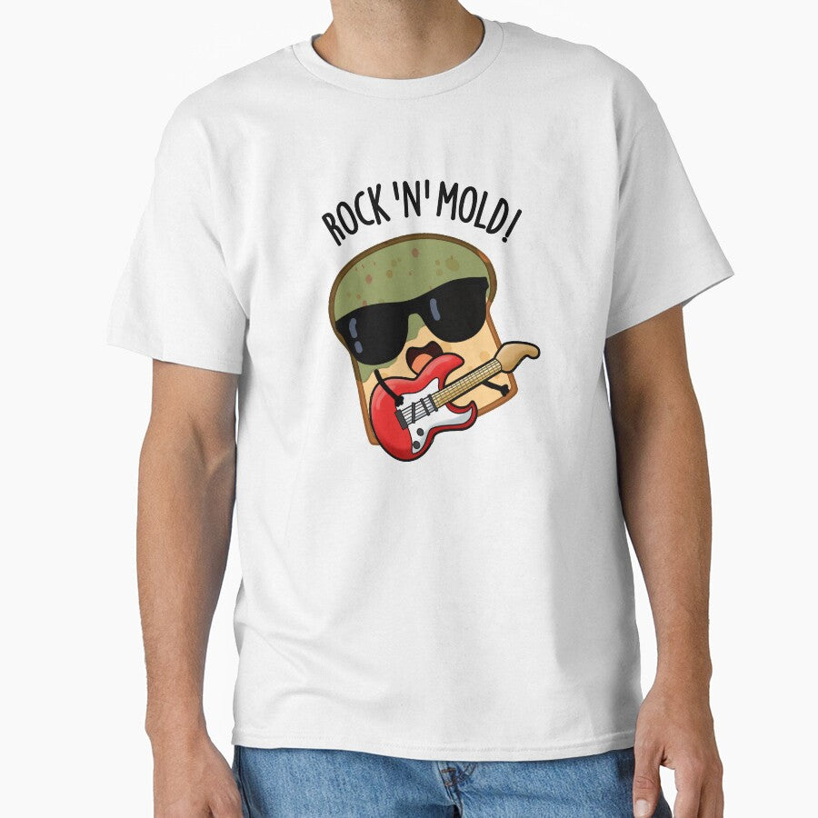 Rock n Mold Funny Bread Pun by punnybone