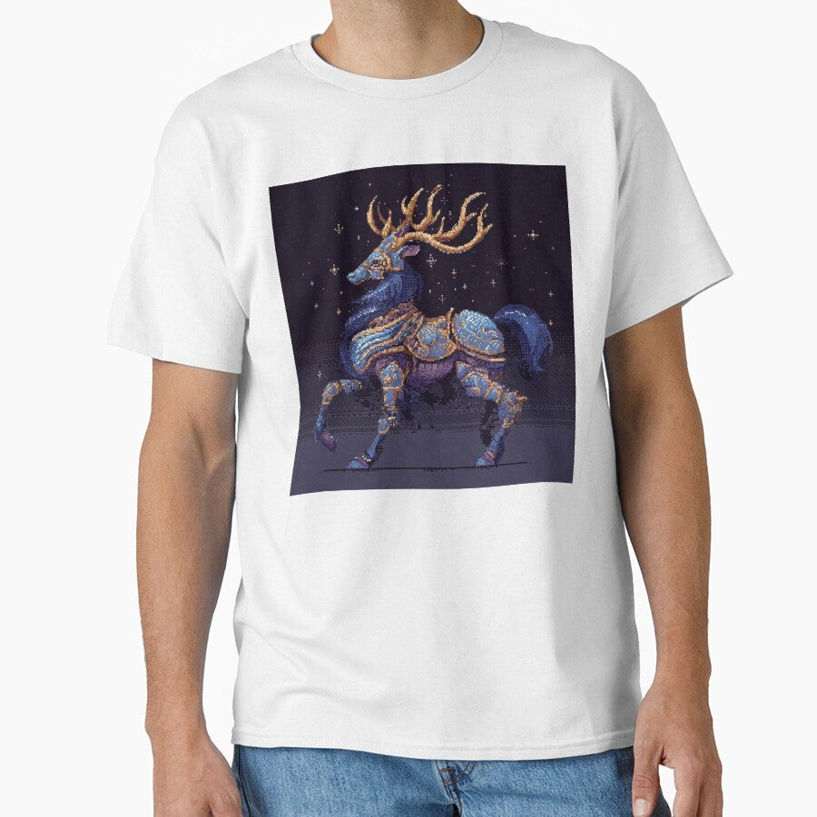 Space Deer Pixel Art by Kaos-Bit