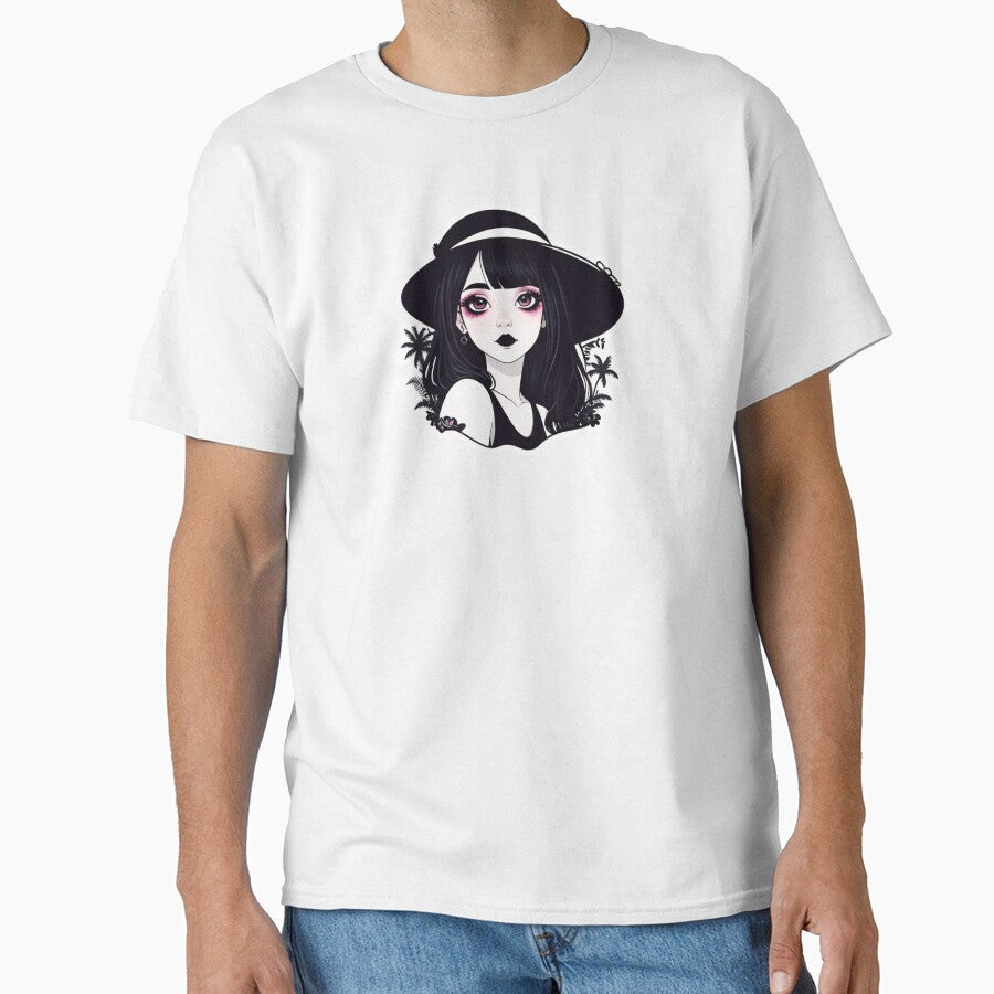 Summer Goth Girl on a Tropical Vacation by MadnessEnvelope