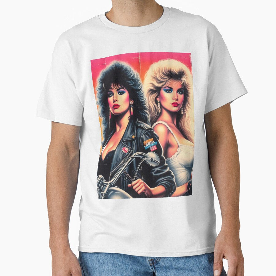 80s Biker Girls by PulpVintage