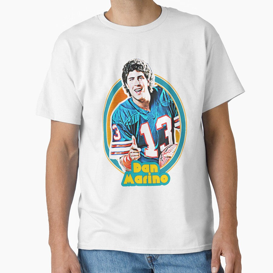 Dan Marino Retro 80s Football by FantomuArtbox