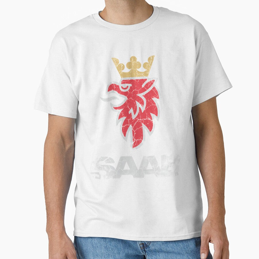 Saab Vintage Grunge Logo by MalachiDonnelly