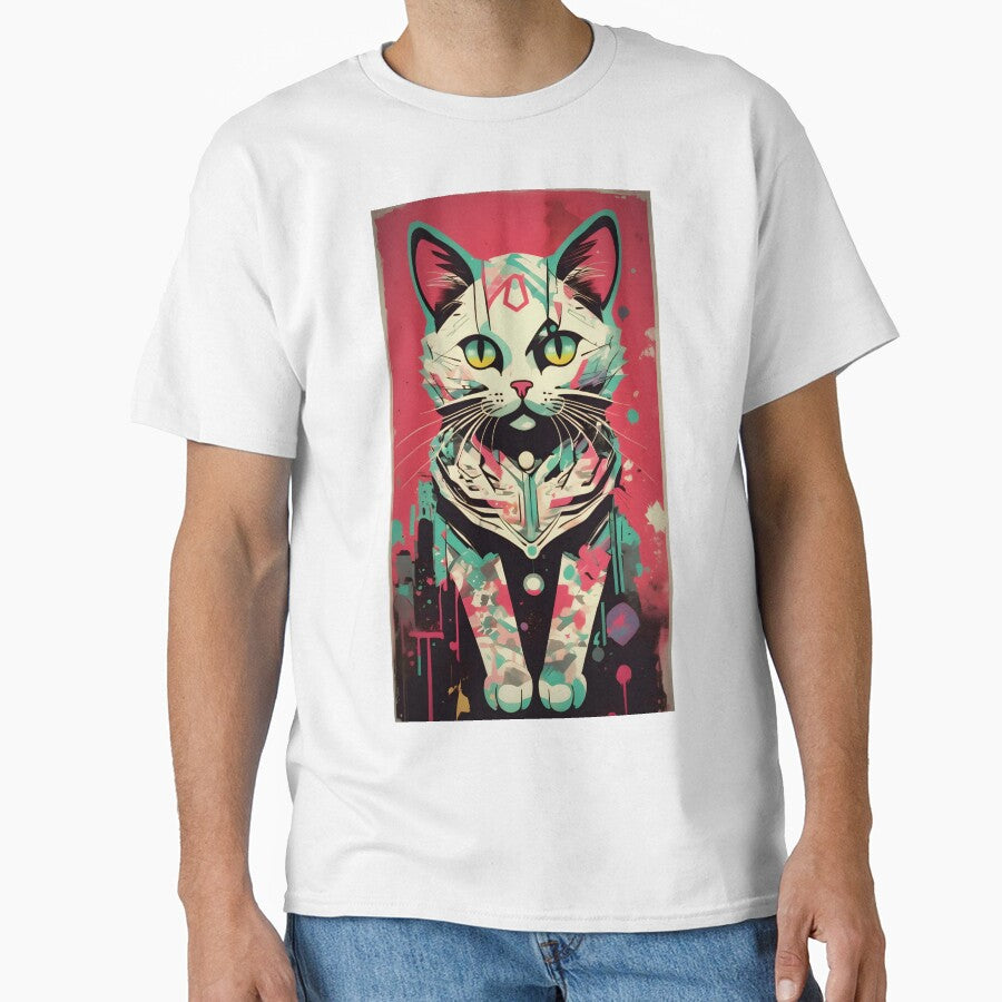 Grunge Cat by webjmf