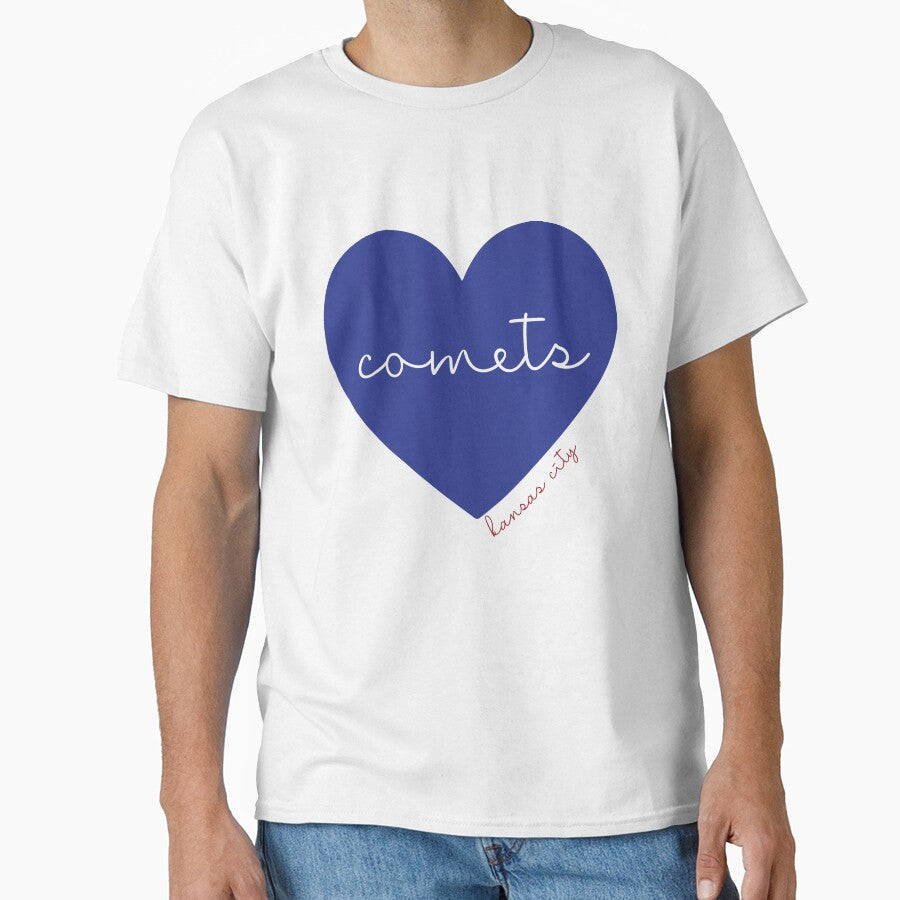 Comets in Blue Heart by calliew1217