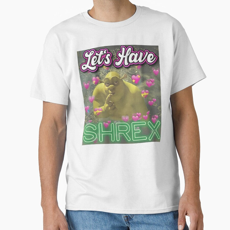 Ironic Today Swamped Sarcastic Shirt, Lets Have Shrex Meme Funny Shirt, Satire Parody Shirt, Silly Adult Humor Raunchy, Inappropriate Shirts by Altenpendinton
