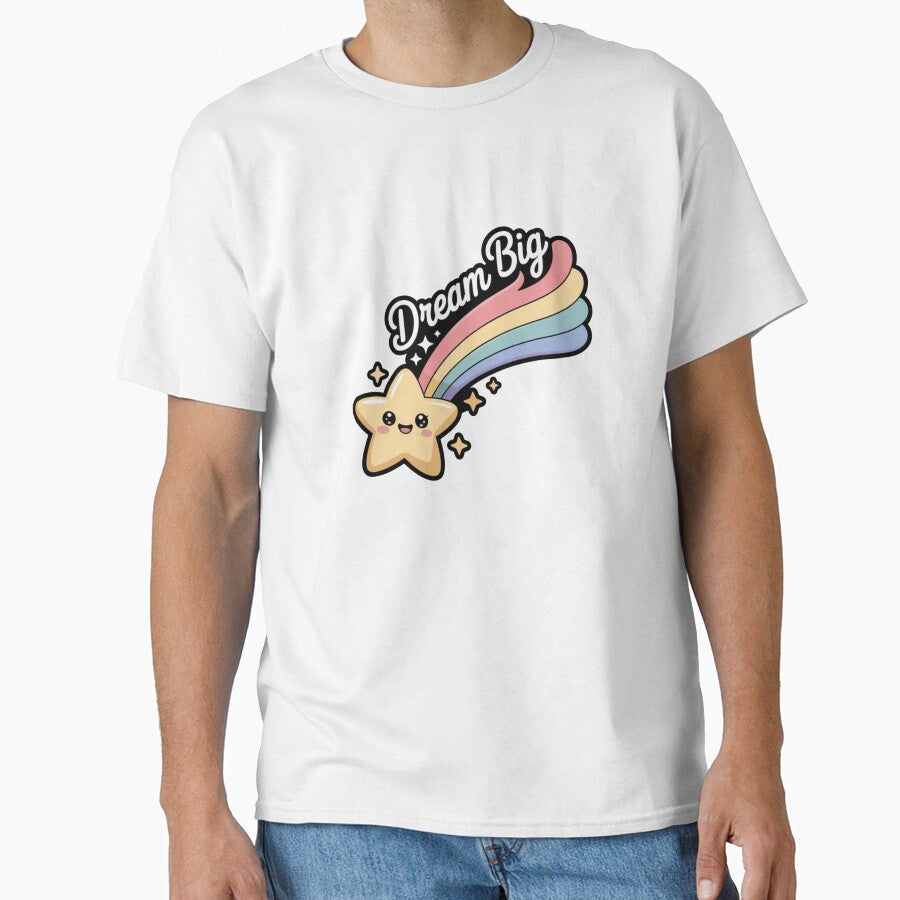 Rainbow Star T-Shirt by NicolasGlowArt