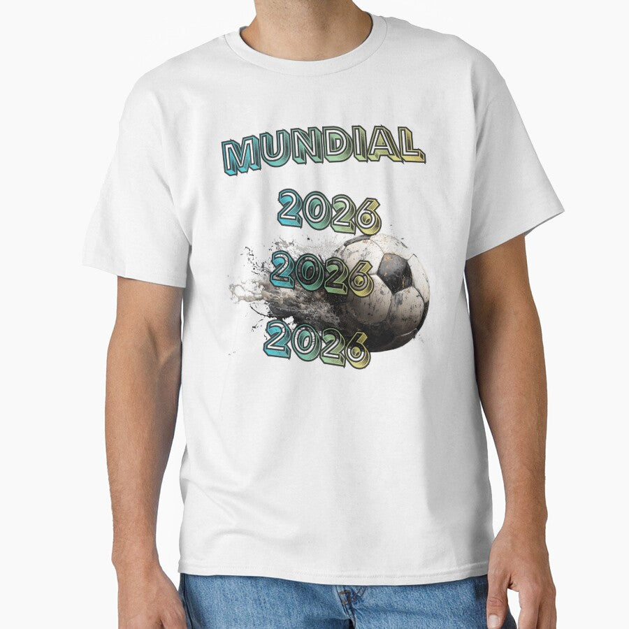 Mundial 2026_ T-Shirts and gifts for football, soccer fans by SEASTAR2711