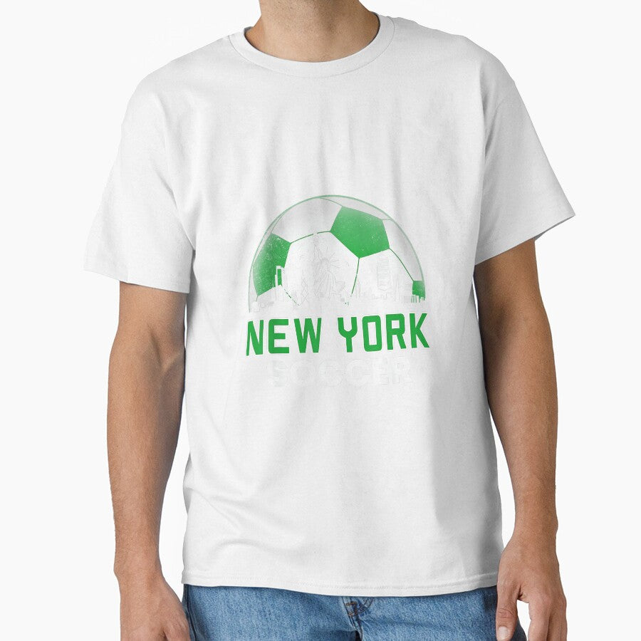 Retro Vintage New York City Soccer Football Sports Lover by MollyLYork