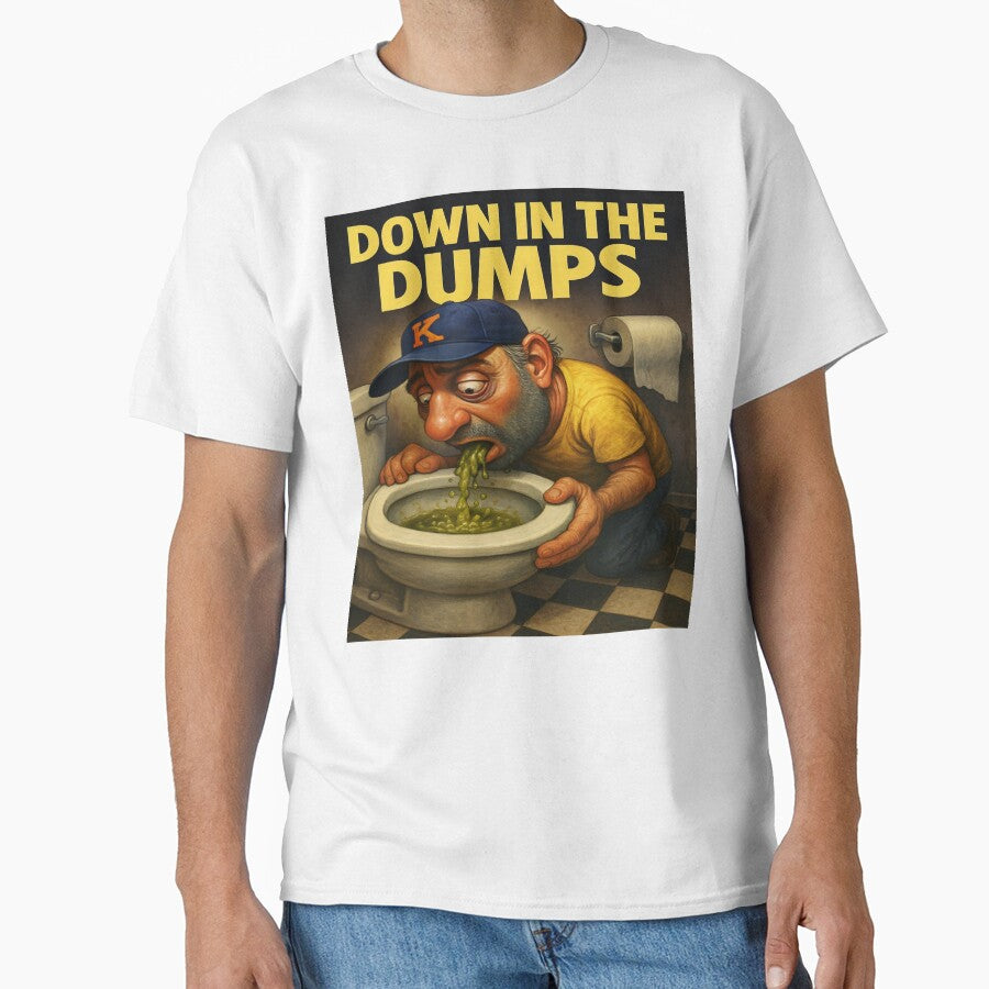 Down in the Dumps Dark Comedy Caricature by AlphaTeez