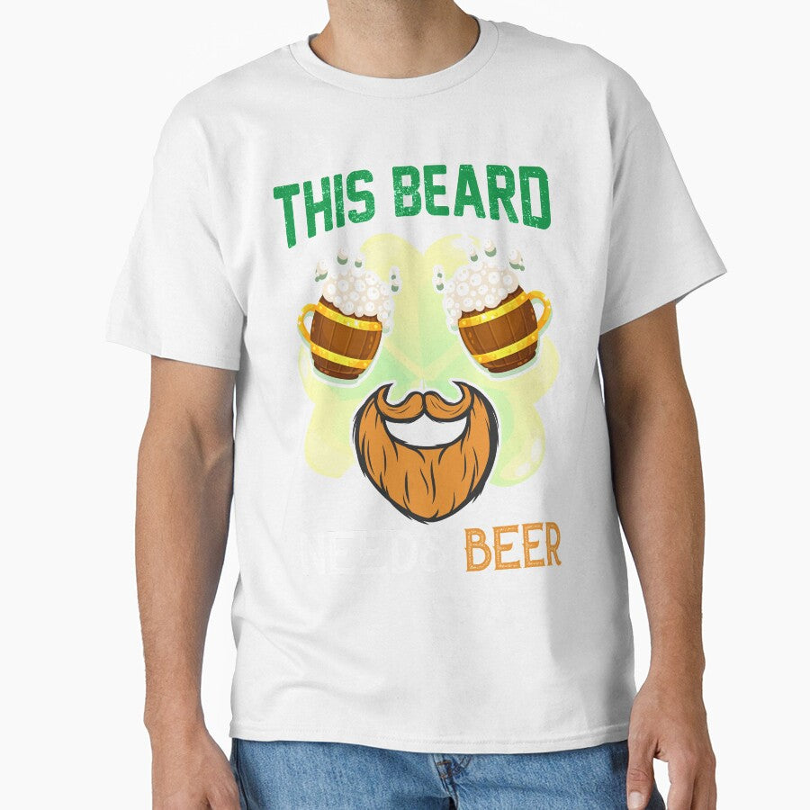This Beard Needs Beer - St. Patrick's Day by K-icon