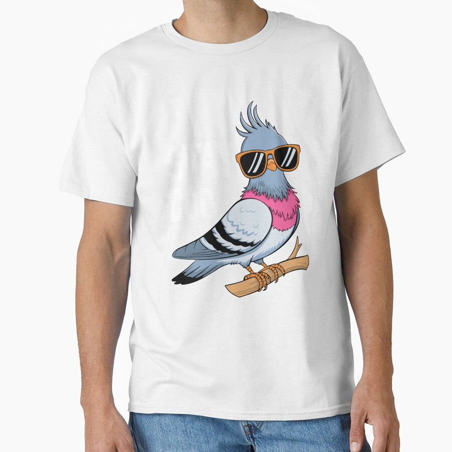 Stay Coo! Cute Pigeon Pun by PMCreative