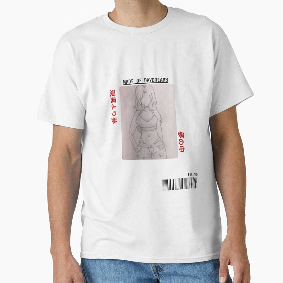 Y2K Anime Girl Aesthetic Streetwear Design by ESLAB