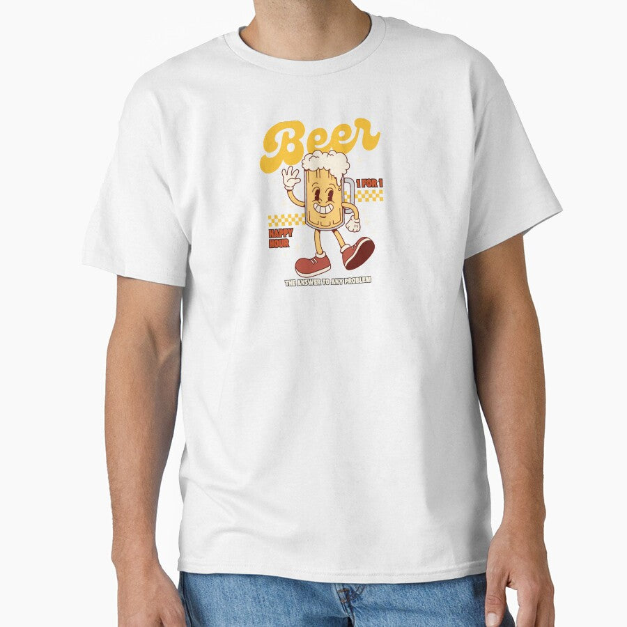 Beer - The Answer to any problem by The magic  Yellow bus