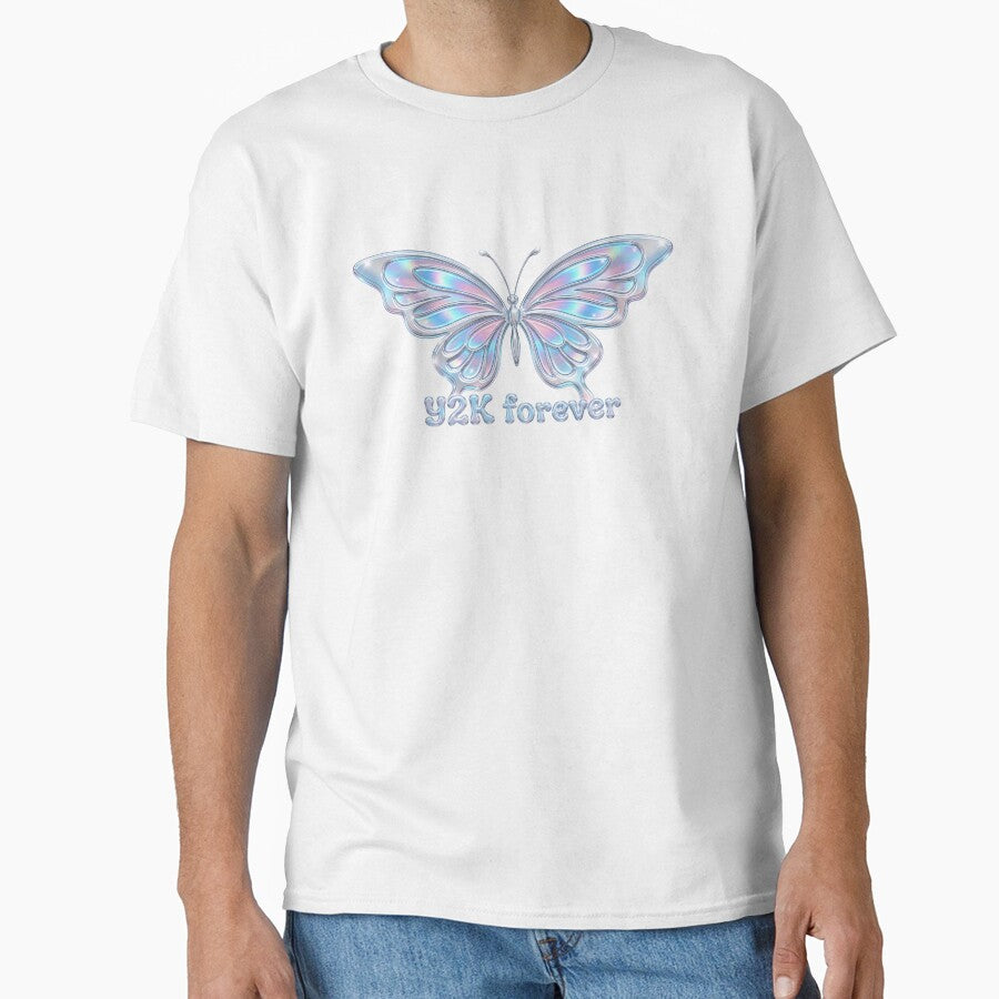 Y2K Butterfly — Chrome Holographic Iridescent 2000s Aesthetic by Velustro Shop