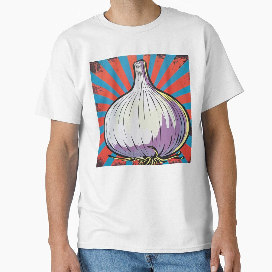 White Onion Pop Art 1 by AstroRisq