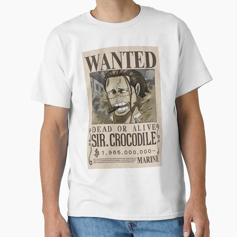 Sir. Crocodile Wanted Poster by The Anime Guild