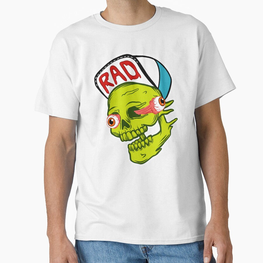 PushPop 90s: RAD Skater Skull by PushPopRiot