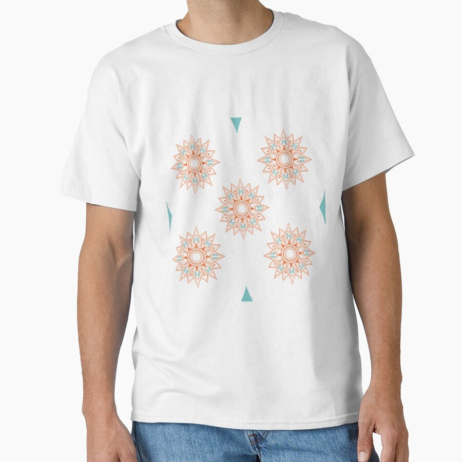 Flower bright orange on black by Chaoticzarts