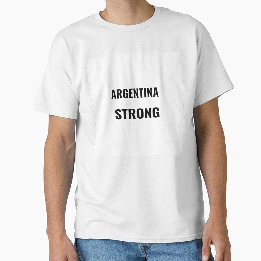 ARGENTINA STRONG – Albiceleste Fan Tee | Uncle Jichuan by Uncle-Jichuan