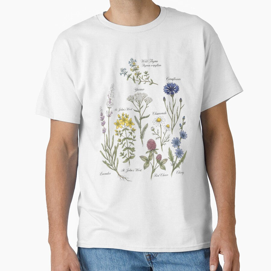 Cottagecore Botanical Sketches by SignumShop