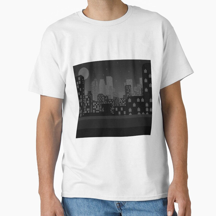 noir pixel city by SoulButler