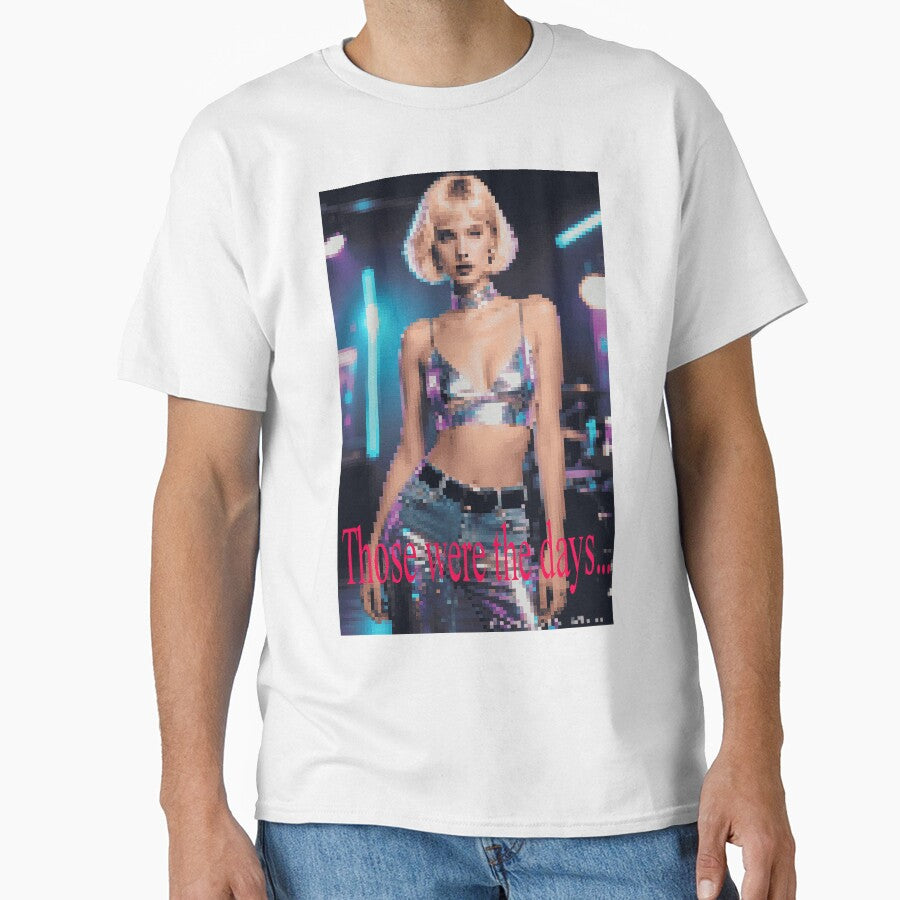 disco girl with blonde hair by danillah