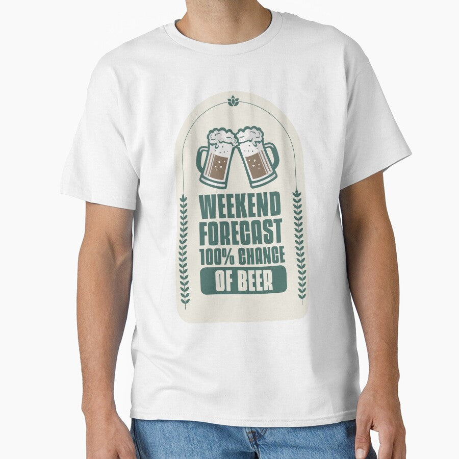 Weekend Forecast 100% Chance Of Beer Design by Artpace